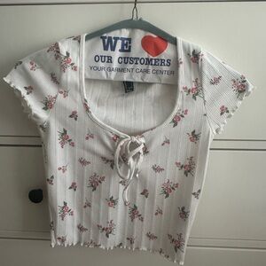 forever 21 floral top
